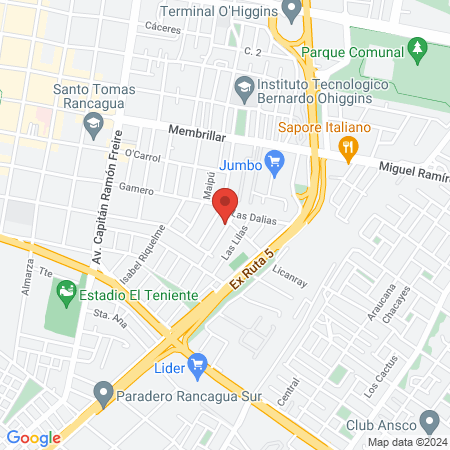 Revitali-zen Rancagua map