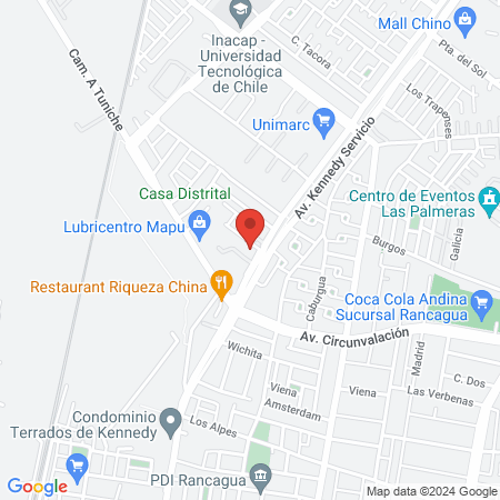 New Look, Salón de belleza map