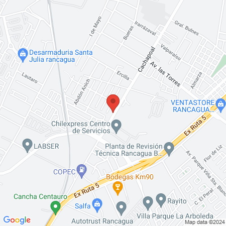 Ángeles Centro de Terapia Floral y Tratamientos Faciales / Corporales. map