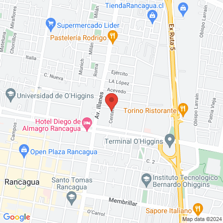 Gimnasio Iron Taurus map