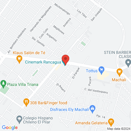 Gimnasio Pacific Rancagua map