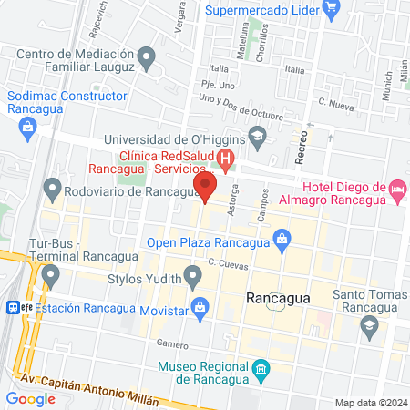 Dental Clinic Doctor Juan Carlos Quinteros map