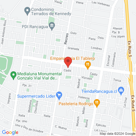 Mutual de Seguridad map