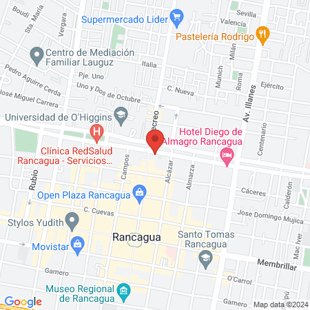 Alameda Medical Center map