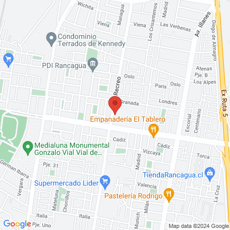 CESFAM 4° Dra. María Latife map