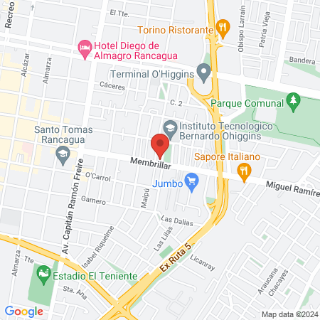 Clínica Veterinaria Patitas map