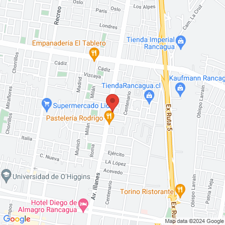 Clínica Veterinaria Illanes map