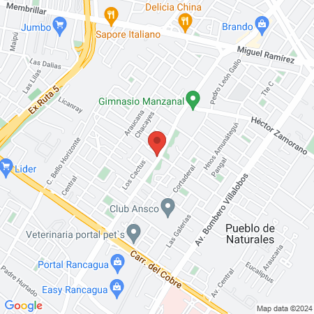 Clínica Alcalá map