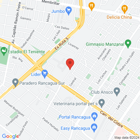 Clínica Odontología Donoso map