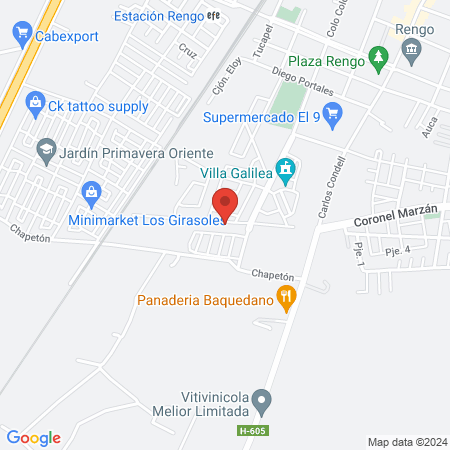 GLAM Salón de belleza map