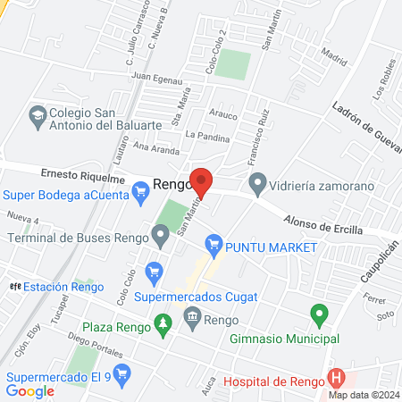 Bienestar Movimiento y Salud BM map