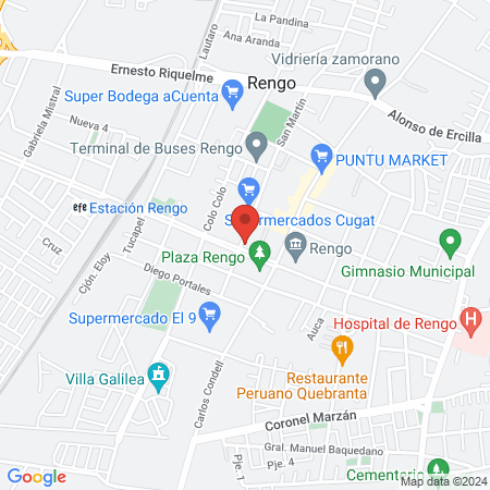 Box Dental Rengo map