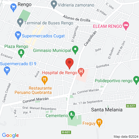 Dr. Alberto Ignacio Landaida Cifuentes, Otorrino map