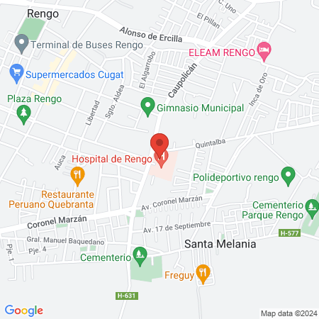 Hospital De Rengo Doctor Ricardo Valenzuela Sáez map