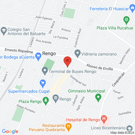 Vida Rengo map