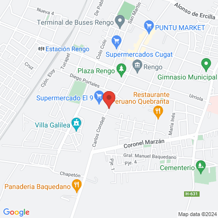 Clínica Veterinaria Las Nieves map