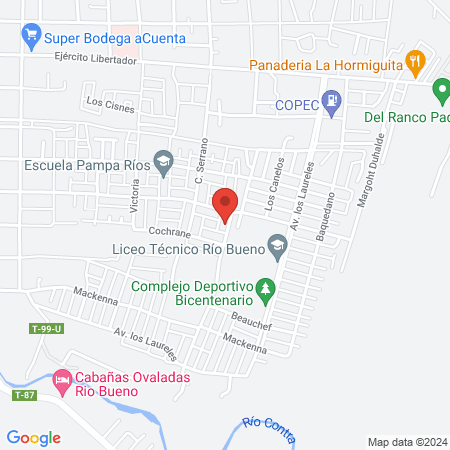 Salón de belleza imagen map