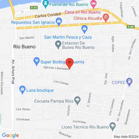 CESFAM Río Bueno | Centro de Salud Familiar map