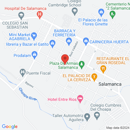 OFDent Salamanca map