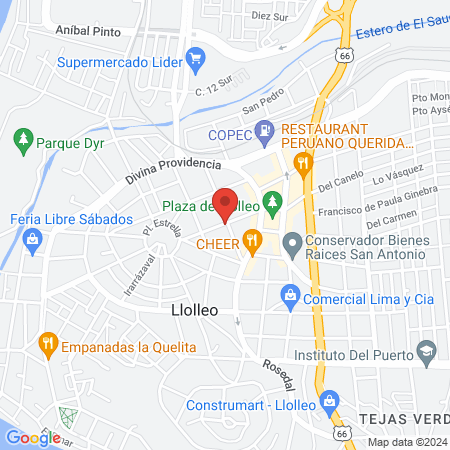 Salon Unisex Carol Mely map