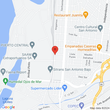 Centro Municipal de Mascotas, Municipalidad de San Antonio map