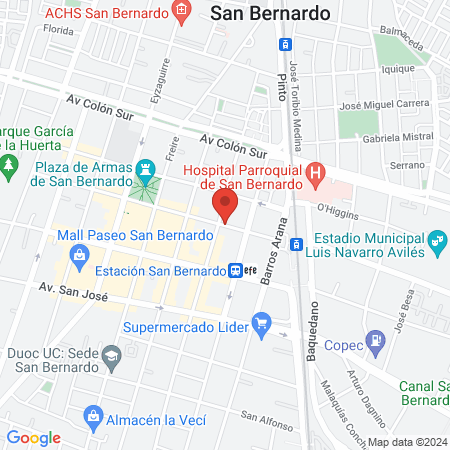 Clinica Odontopediatría map