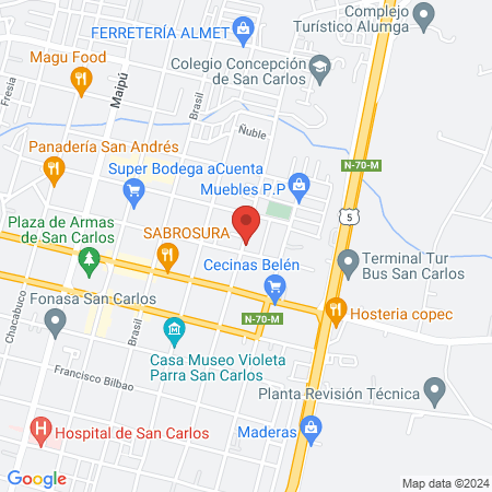 Sukha salón map