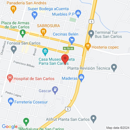 Barbería Los Compas map