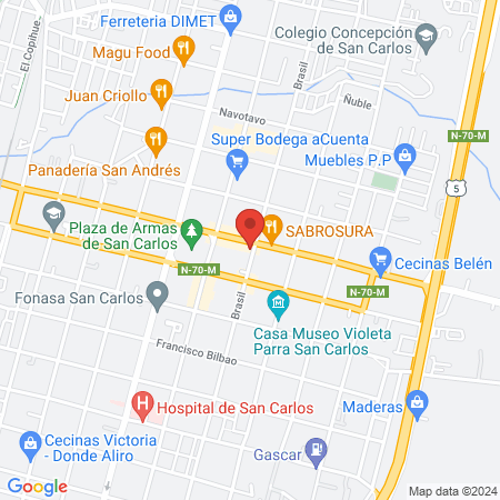Salon Black map