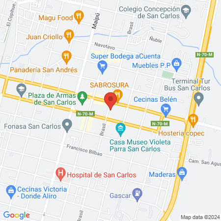 Clinica Dental Dr. Mardones. map