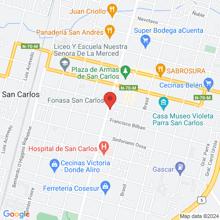 Clínica Dental Itihue map