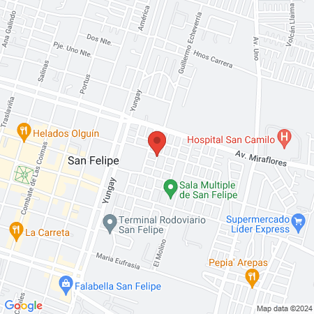 407 Barbería Clásica map