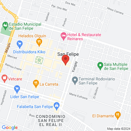 Peluqueria Rachel map