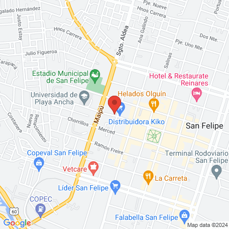Centro Médico SeDent map