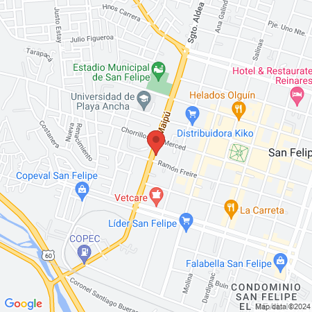 Centro Médico Josinger map