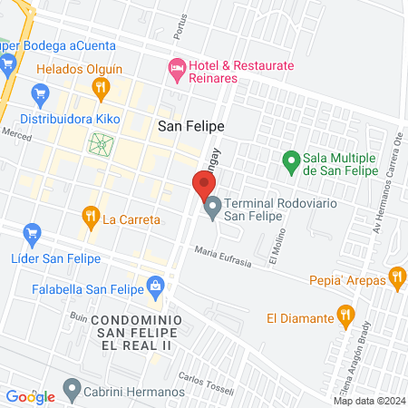 Centro Médico Rehabilitas map