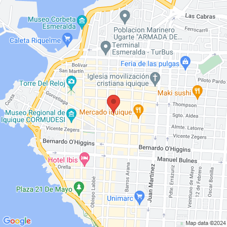 Salón 203 map