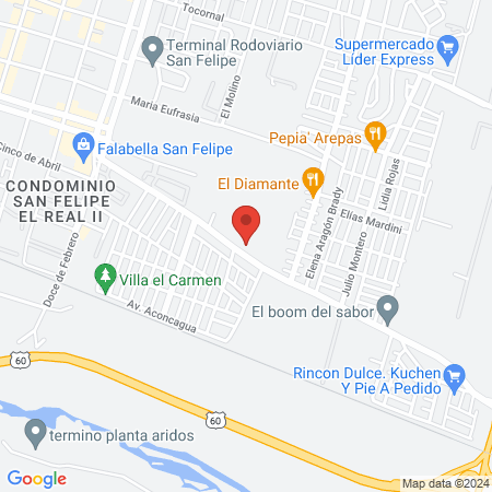 Clinica veterinaria Minivet´s map