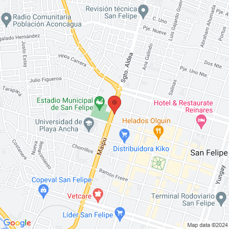 Clínica Veterinaria San Francisco map