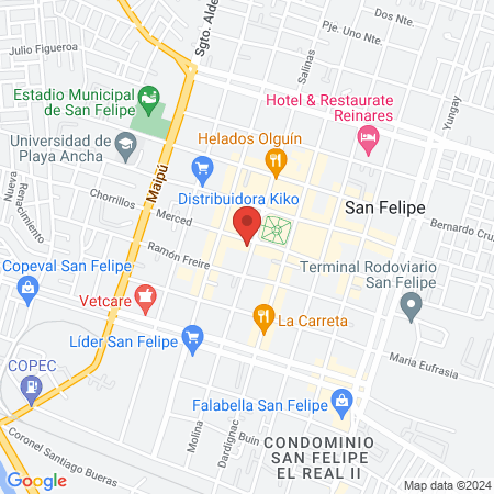 Clínica Monteclaro map