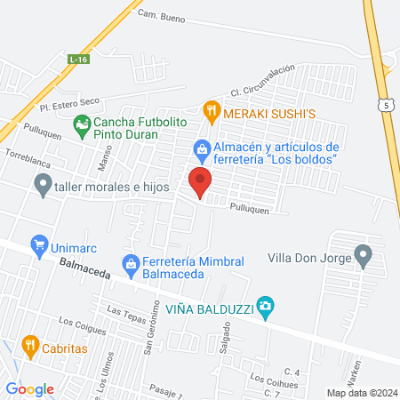 Salón de belleza Estilo Unico map