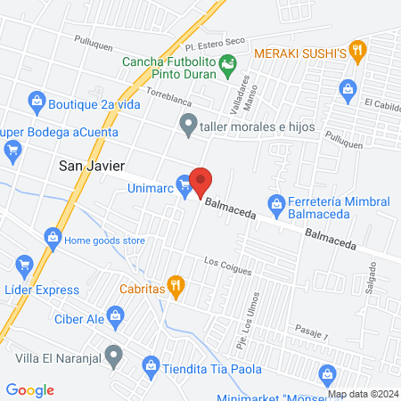 Barbería Balmaceda map