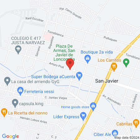 Estudio Fitness Olympus map