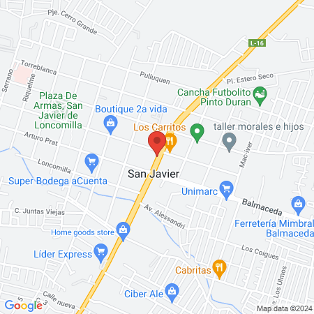 House fitness, San Javier map