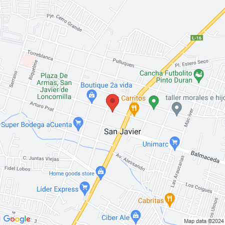 Clínica San Javier map