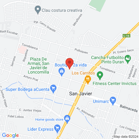 Clínica veterinaria Baez map