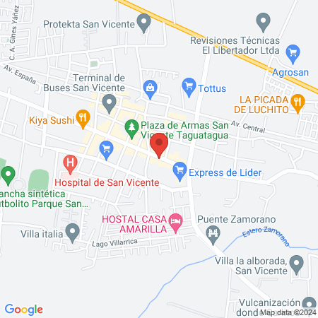 Clínica Prato map
