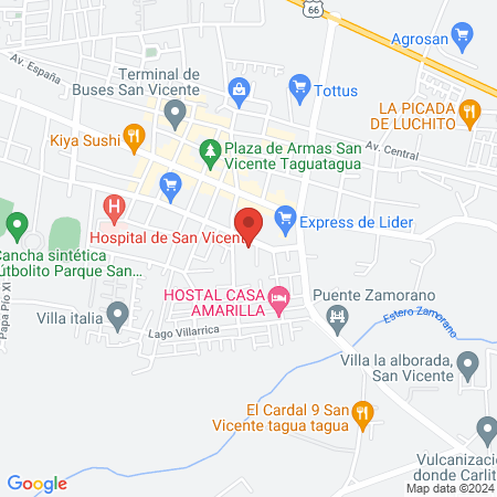Clínica SAN FRANCISCO map