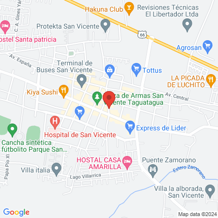 Veterinaria Dra. Mónica Lobos Waissbluth map