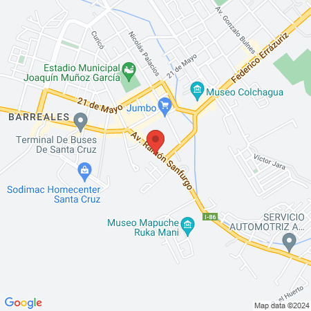 Gimnasio Fit Market Chile map